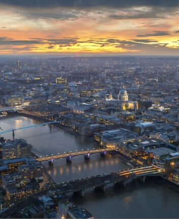 Vue de Londres depuis The Shard ©Jaanus Jagomägi unsplash