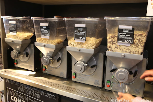 Whole Foods - Machines à beurre de cacahuètes
