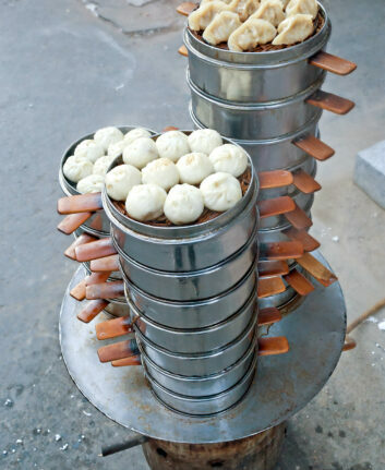Baozi pour le petit déjeuner ©Elena Mirage shutterstock
