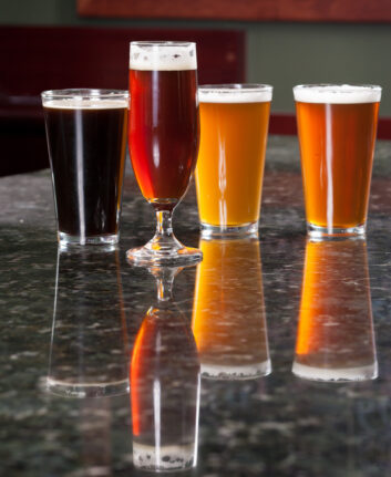 4 couleurs de bières