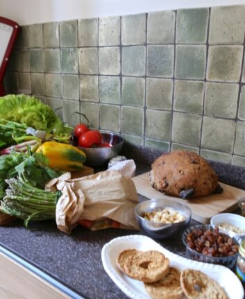 Dans la cuisine