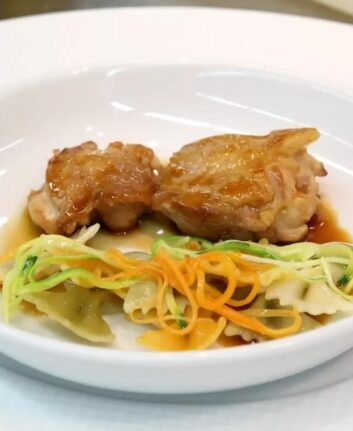 Poulet au miel et au citorn