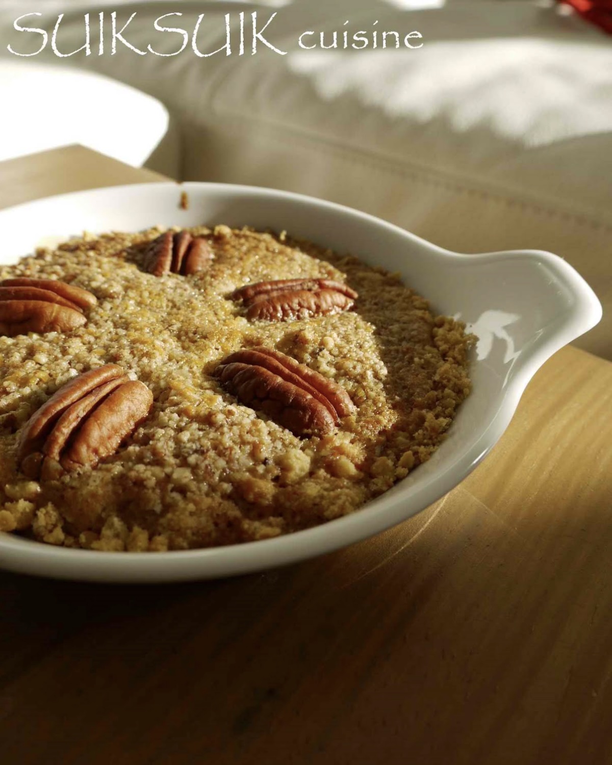 Tarte au noix de pécan sans gluten