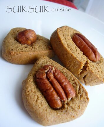 Biscuits à la farine de sarrasin et aux noix de pécan sans gluten