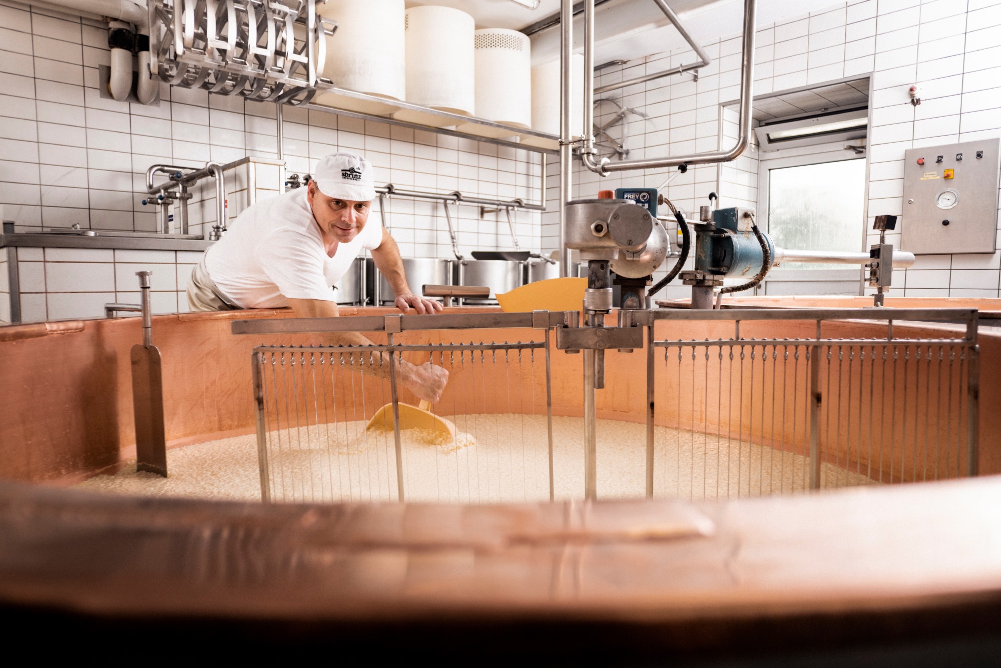 Fabrication du Sbrinz AOP ©Sbrinz Aop