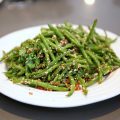 Haricots verts aux grains de sésame