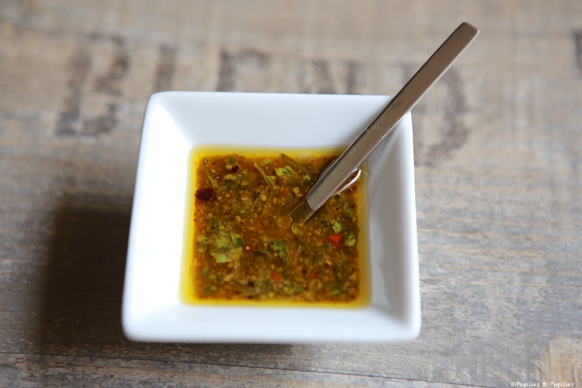 Sauce pour melon épicé