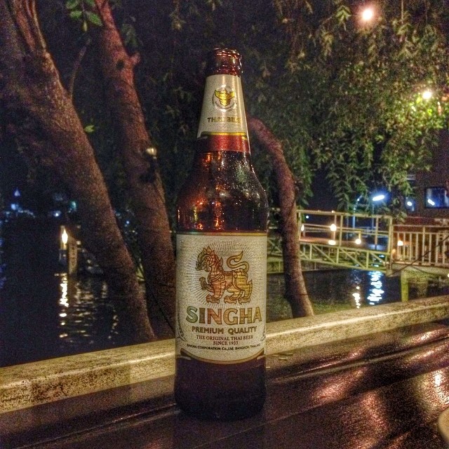 Singha - première marque de bière thaï