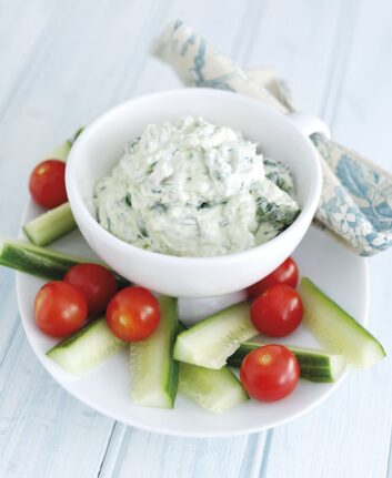 DIp avocat épinards