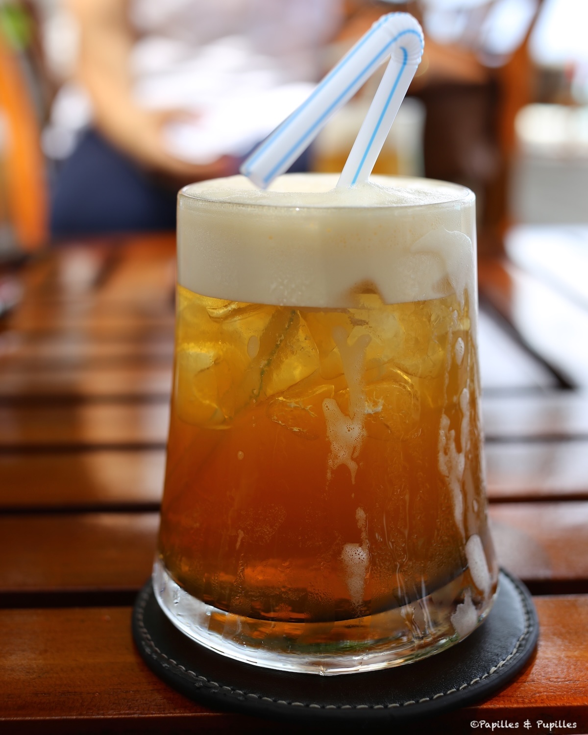 Maldives Thé glacé au lait de coco