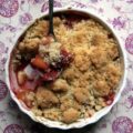 Crumble nectarines framboises