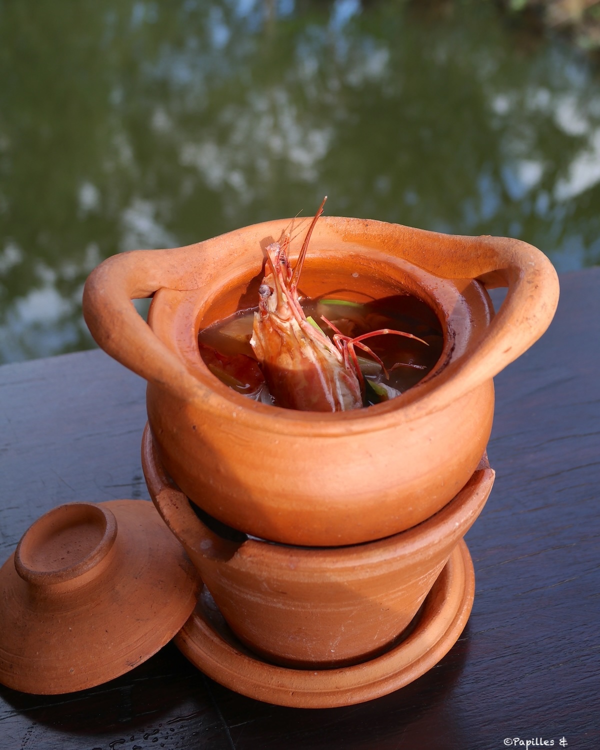 Soupe de crevettes à la citronnelle