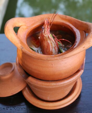 Soupe de crevettes à la citronnelle