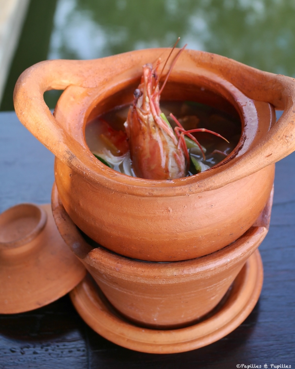 Soupe de crevettes à la citronnelle