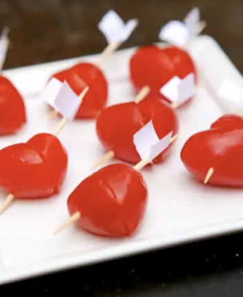 Tomates cerises coeur