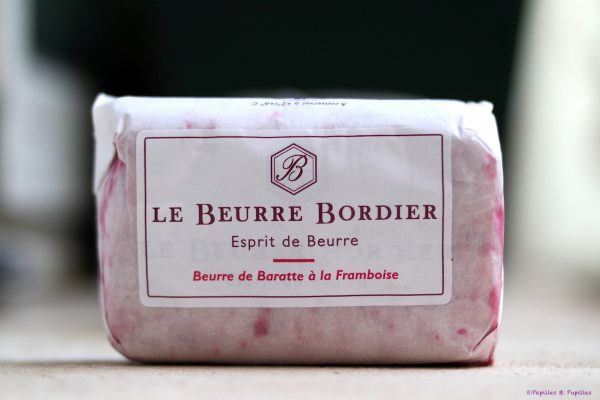 Beurre Bordier à la framboise