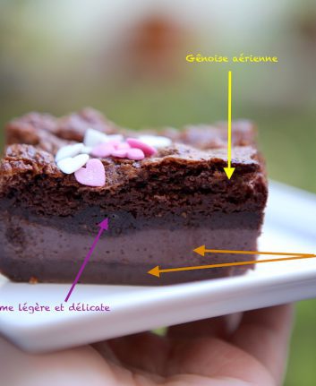 Gâteau magique au chocolat