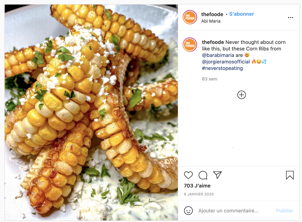 Corn ribs Instagram