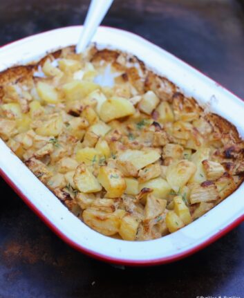 Gratin de céleri rave et pommes de terre