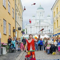 Jongleur Helsinki ©VisitFinland