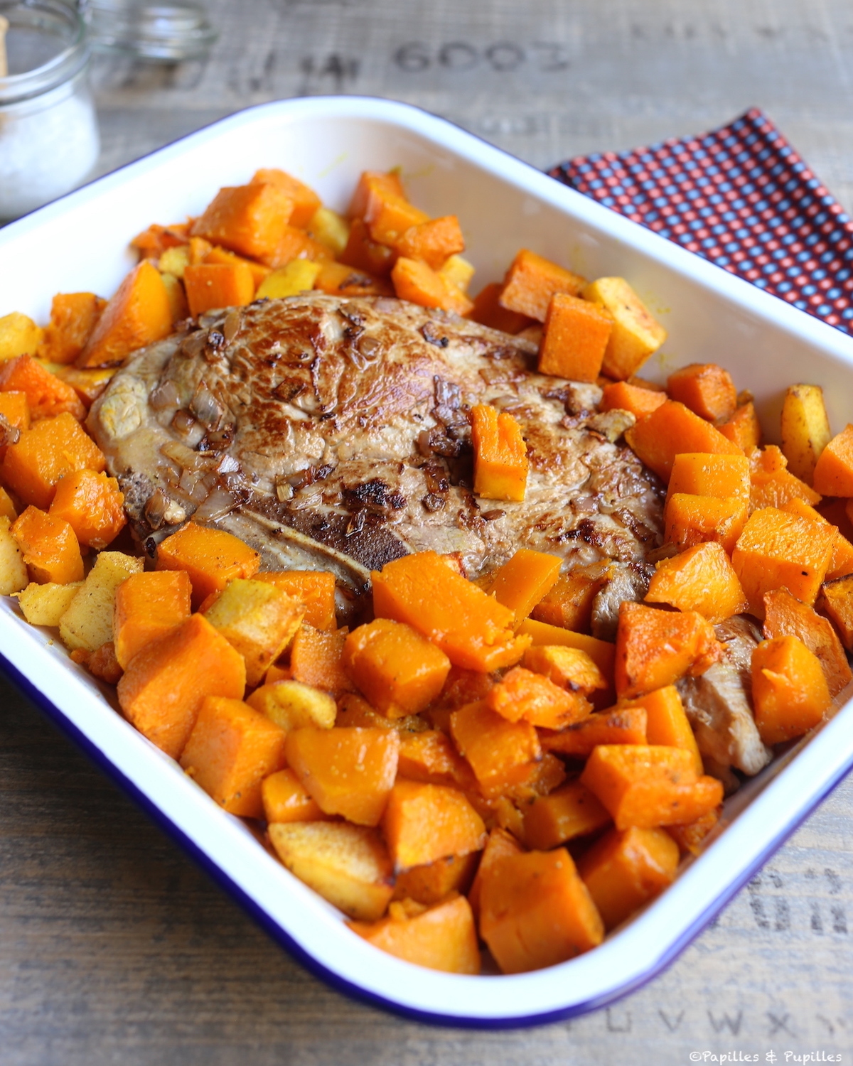 Quasi de veau butternut épices douces