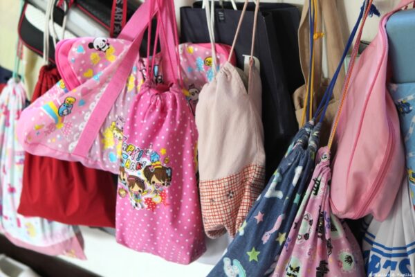 Sacs repas des écolières