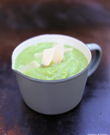 Soupe brocolis Parmesan