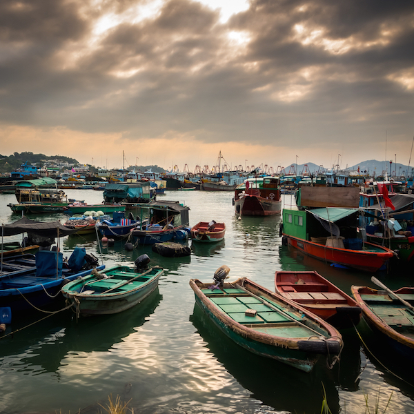 Village de pêcheur Cheung Chau, Hong Kong ©Ivan Cheung shutterstock