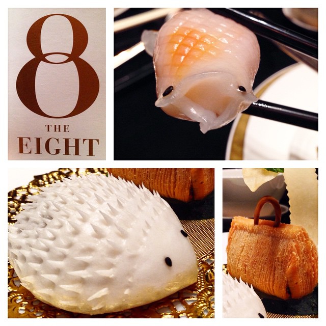 Les incroyables Dim sum du restaurant The Eight, Macao