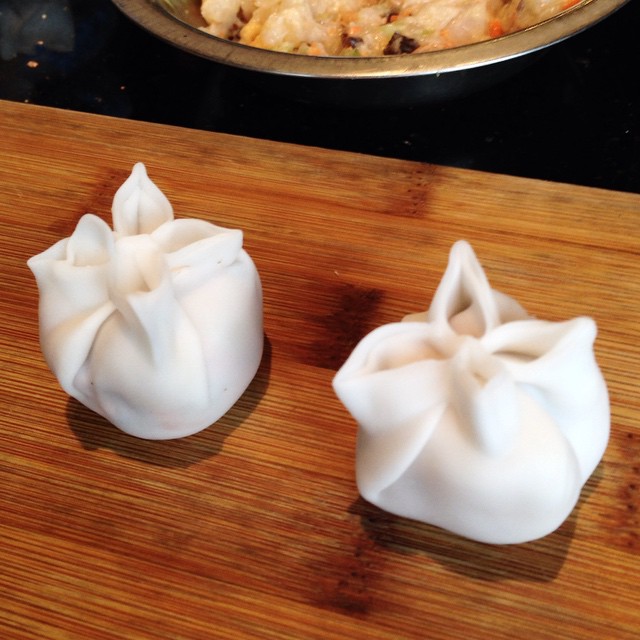 Pliage de dim sum - il faut 5 ou 6 ans pour être chef dim sum