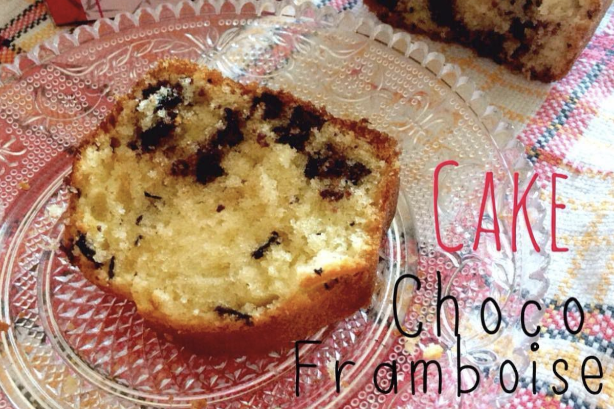 Cake choco framboises