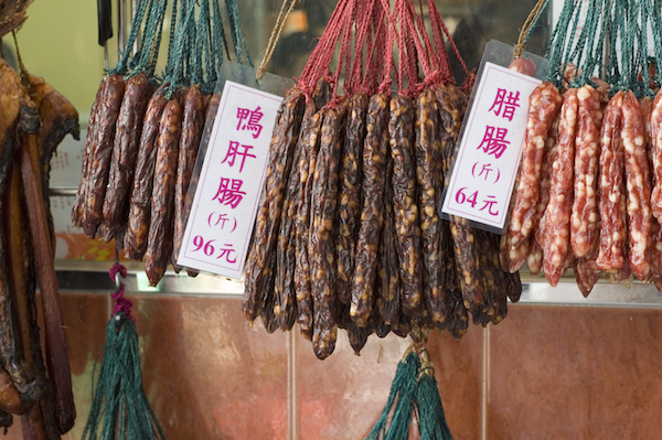 Saucisses chinoises - Hong Kong © jaymast shutterstock