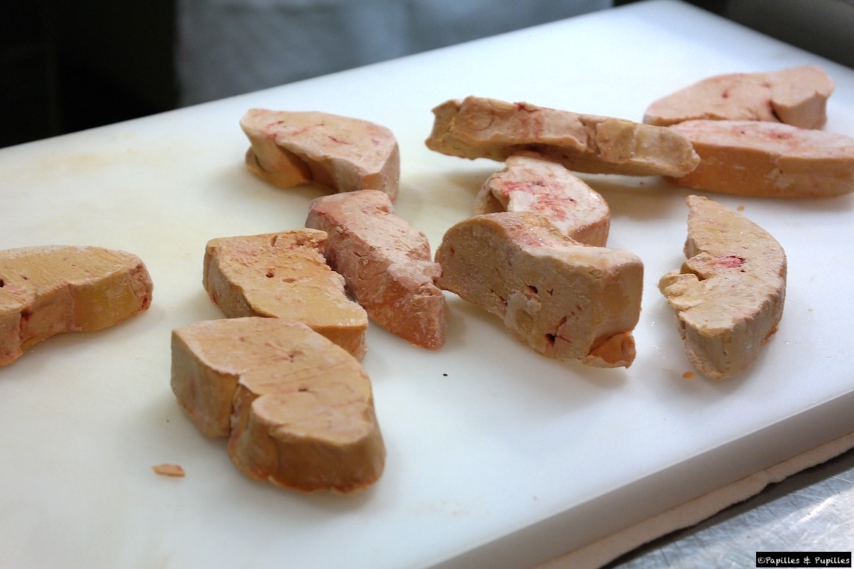 Foie gras cru surgelé
