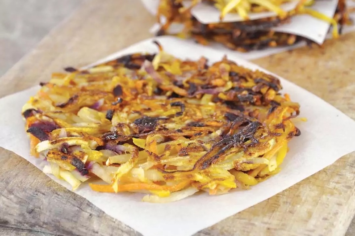 Galettes (röstis) de légumes oubliés