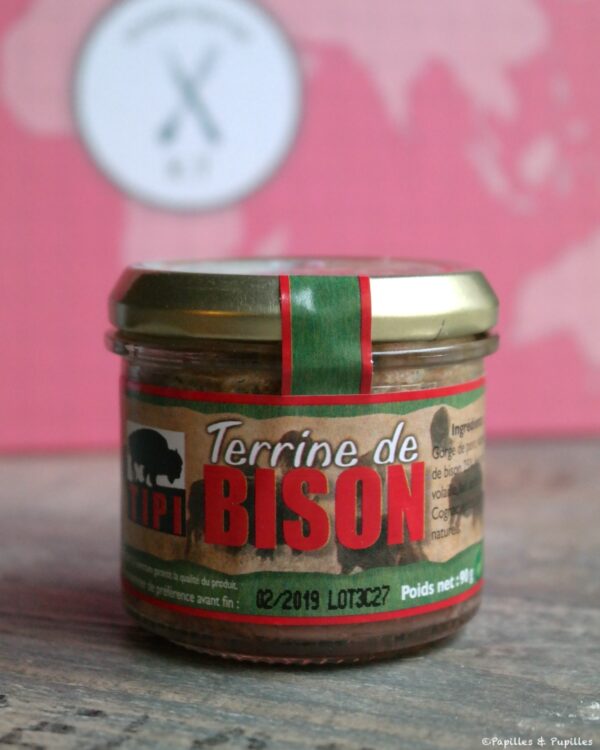 Terrine de bison