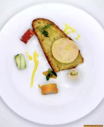 Makis de foie gras et son chutney d’agrumes