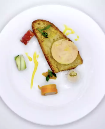 Makis de foie gras et son chutney d’agrumes