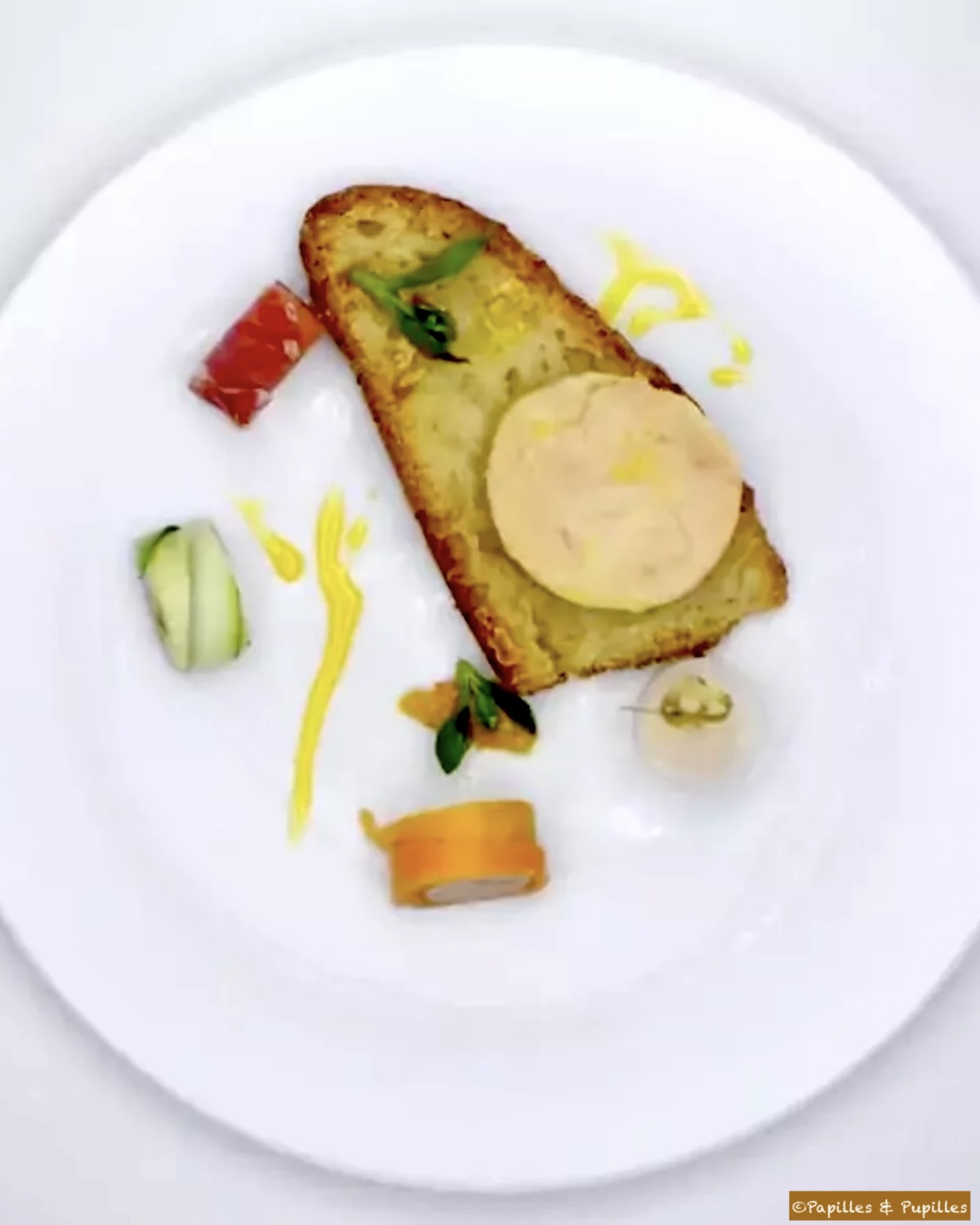 Makis de foie gras et son chutney d’agrumes