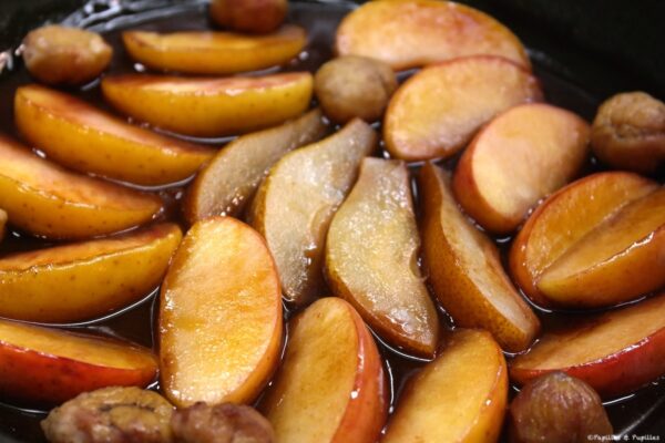 Mouillez avec le fond brun