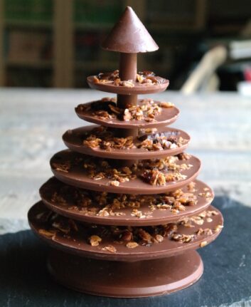 Sapin terminé - Chocolat Alain Ducasse