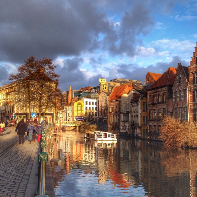 Les canaux de Gand