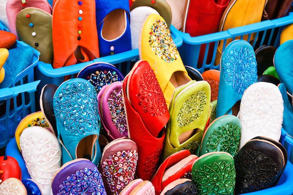 Pantoufles Marrakech © Pabkov shutterstock