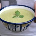 Velouté poireaux pommes de terre et persil