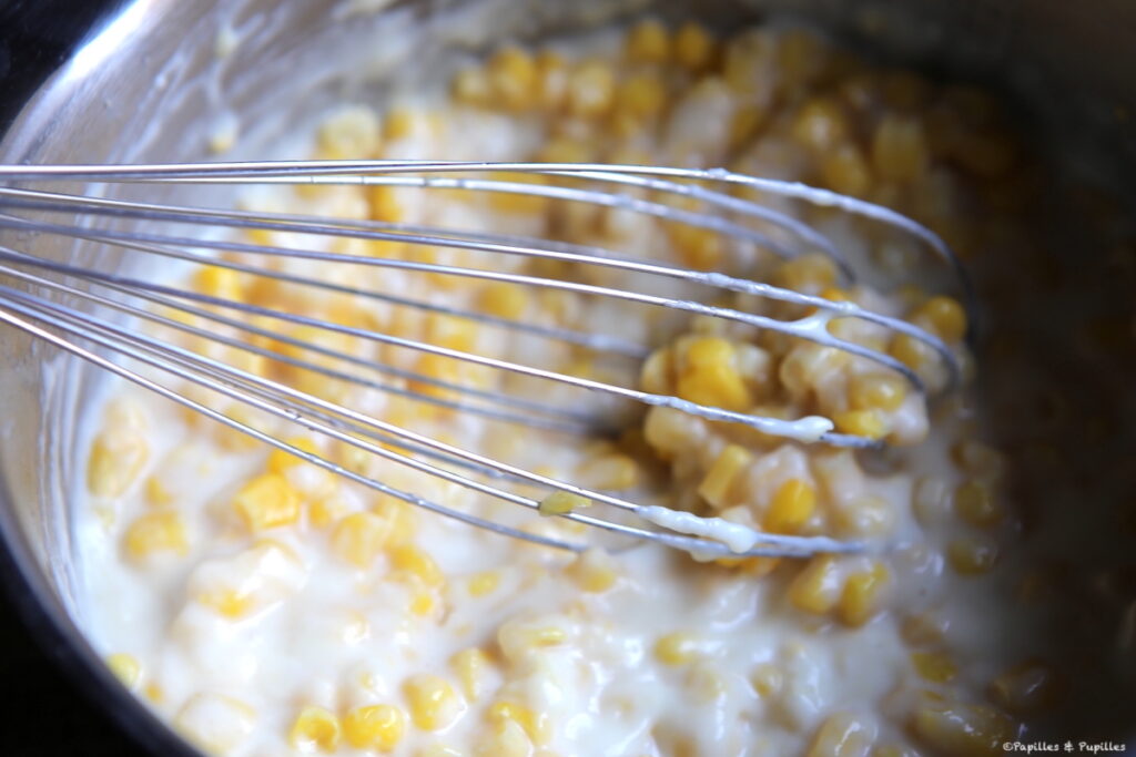 Maïs à la crème