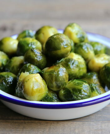 Choux de Bruxelles rôtis à l'huile d'olive