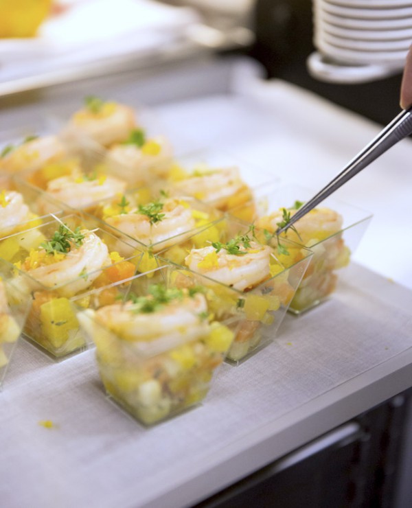 Le homard et céleri au genièvre et citron © Air France - Claire Lise HAVET