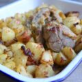 Filet de mignon de veau à la moutarde et pommes de terre