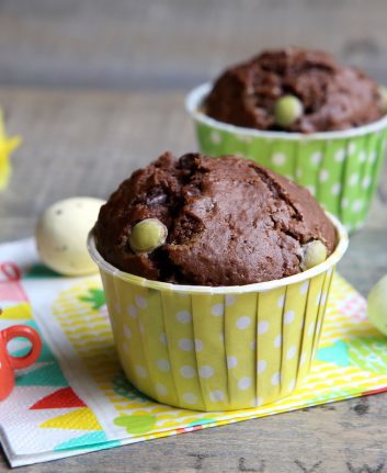 Muffins au chocolat et aux noix de pécan