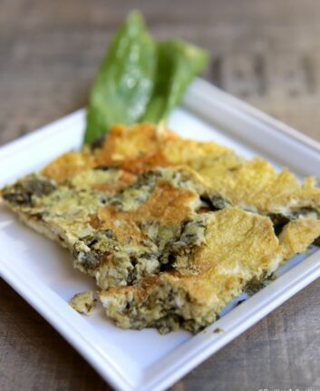 Omelette à l'oseille