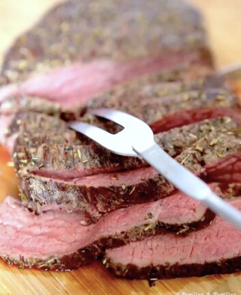 Rôti de boeuf à basse température